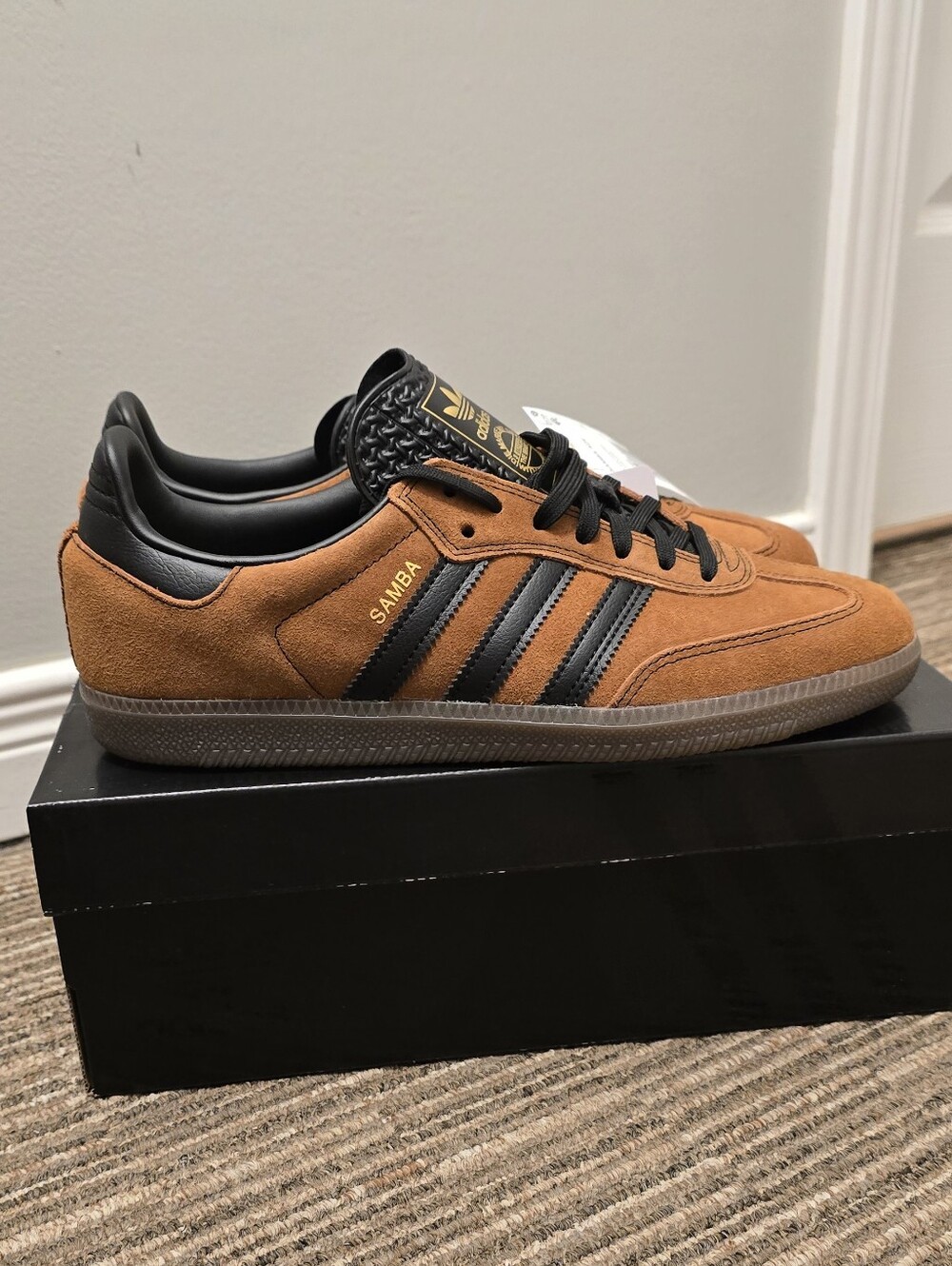 Adidas Samba ADV,Suede Leather, Men Size 9